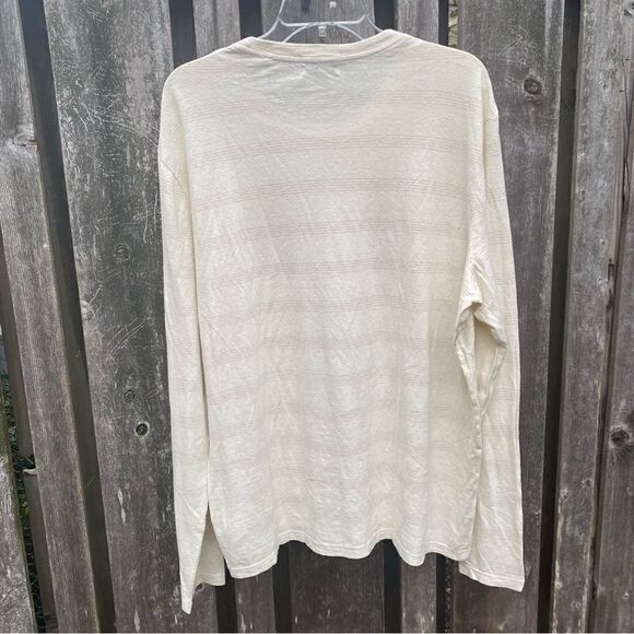 Men’s BLDWN Hemp Ticking Stripe Sweater Size Large NWT - Picture 2 of 8
